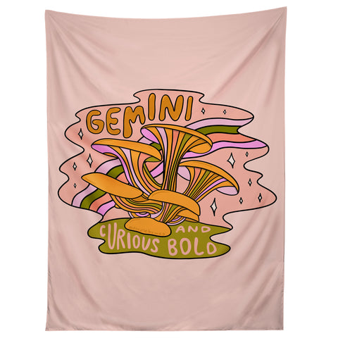 Doodle By Meg Gemini Mushroom Tapestry