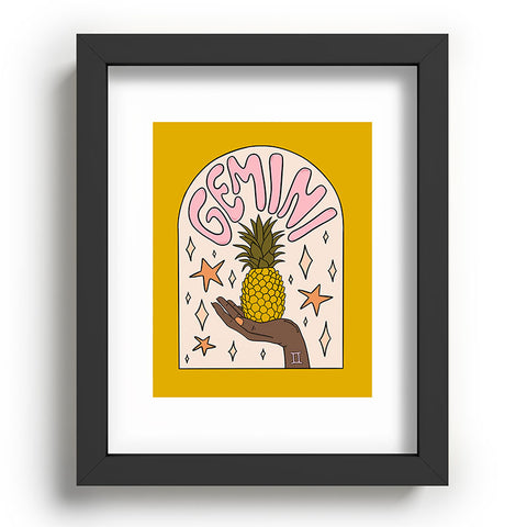 Doodle By Meg Gemini Pineapple Recessed Framing Rectangle