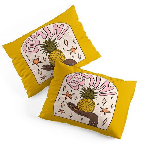 Doodle By Meg Gemini Pineapple Pillow Shams