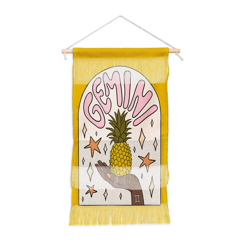 Doodle By Meg Gemini Pineapple Wall Hanging Portrait