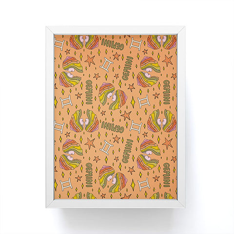 Doodle By Meg Gemini Print Framed Mini Art Print