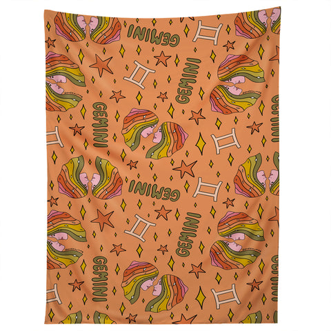 Doodle By Meg Gemini Print Tapestry