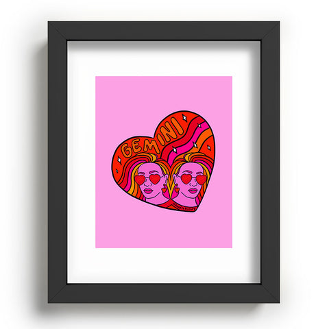 Doodle By Meg Gemini Valentine Recessed Framing Rectangle