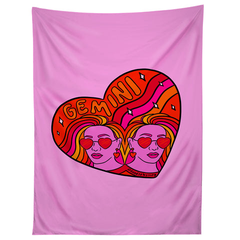 Doodle By Meg Gemini Valentine Tapestry