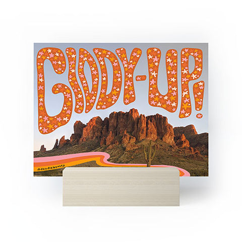 Doodle By Meg GiddyUp Mini Art Print