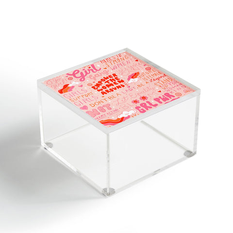 Doodle By Meg Girls Support Girls Acrylic Box