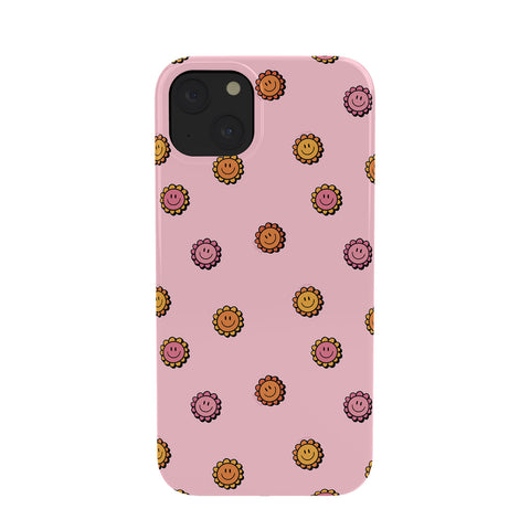 Doodle By Meg Happy Flowers in Pink Print Phone Case