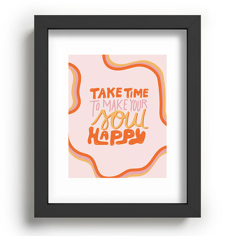 Doodle By Meg Happy Soul Recessed Framing Rectangle