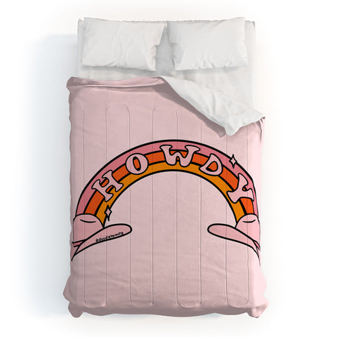 Doodle By Meg Howdy Rainbow Comforter