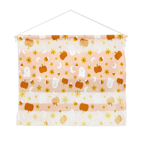 Doodle By Meg Is It Fall Yet in Peach Wall Hanging Landscape