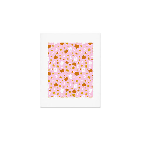Doodle By Meg Is It Fall Yet in Pink Art Print