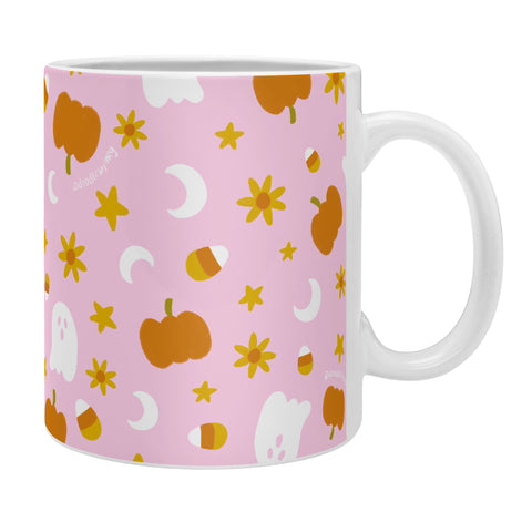 Doodle By Meg Is It Fall Yet in Pink Coffee Mug