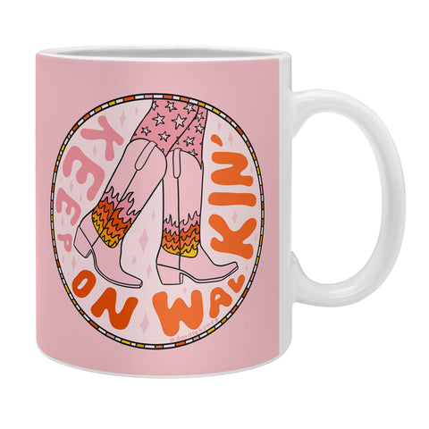 Doodle By Meg Keep On Walkin Coffee Mug