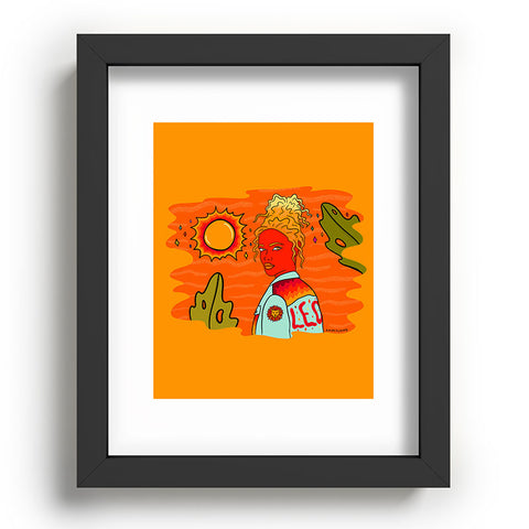 Doodle By Meg Leo Babe Recessed Framing Rectangle