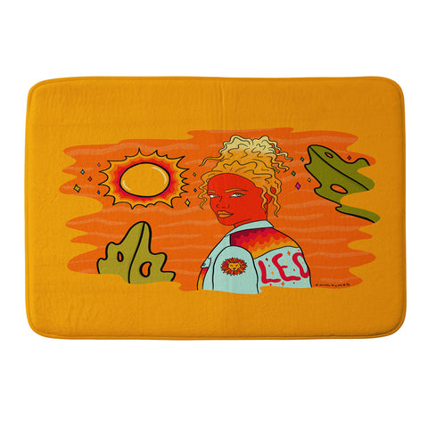 Doodle By Meg Leo Babe Memory Foam Bath Mat