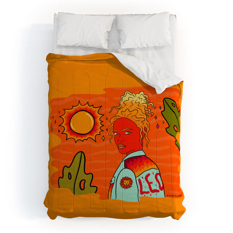 Doodle By Meg Leo Babe Comforter