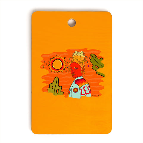 Doodle By Meg Leo Babe Cutting Board Rectangle
