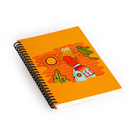 Doodle By Meg Leo Babe Spiral Notebook