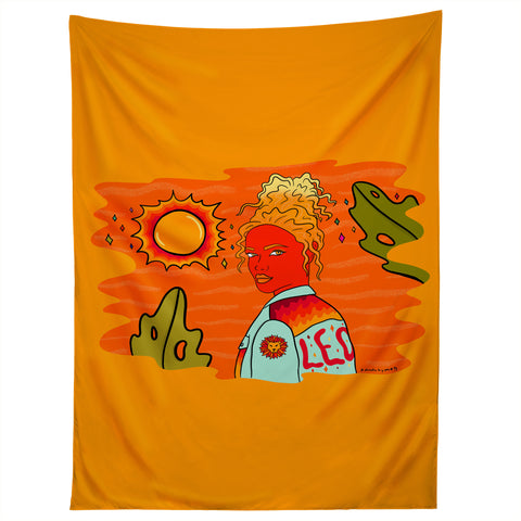 Doodle By Meg Leo Babe Tapestry