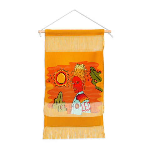 Doodle By Meg Leo Babe Wall Hanging Portrait