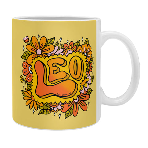Doodle By Meg Leo Flowers Coffee Mug