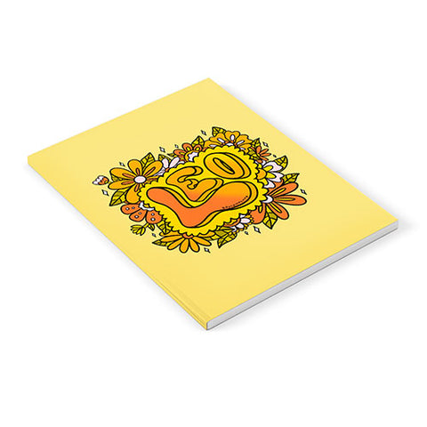 Doodle By Meg Leo Flowers Notebook