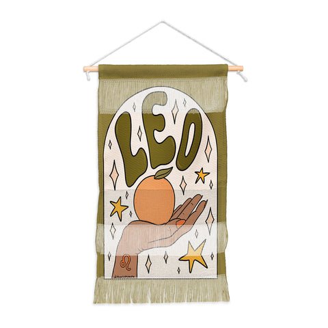 Doodle By Meg Leo Grapefruit Wall Hanging Portrait