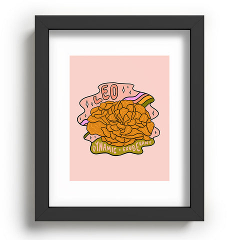 Doodle By Meg Leo Mushroom Recessed Framing Rectangle