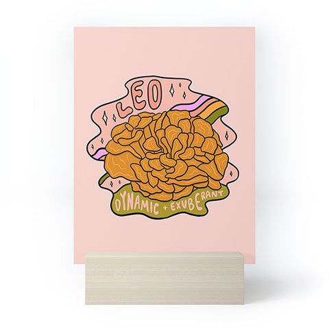 Doodle By Meg Leo Mushroom Mini Art Print