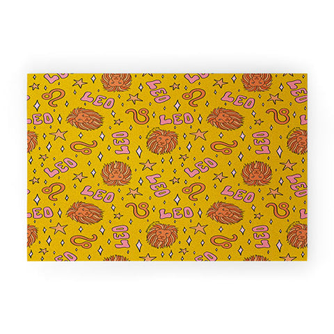 Doodle By Meg Leo Print Welcome Mat