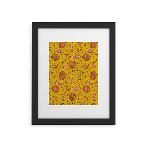Doodle By Meg Leo Print Framed Art Print