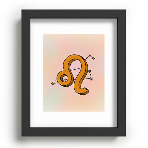 Doodle By Meg Leo Symbol Recessed Framing Rectangle
