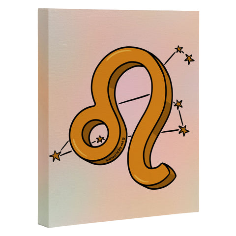 Doodle By Meg Leo Symbol Art Canvas