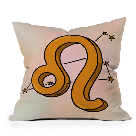Doodle By Meg Leo Symbol Throw Pillow