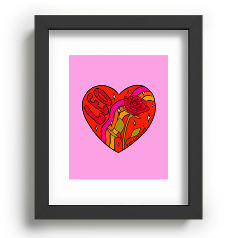 Doodle By Meg Leo Valentine Recessed Framing Rectangle