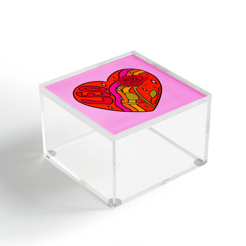 Doodle By Meg Leo Valentine Acrylic Box