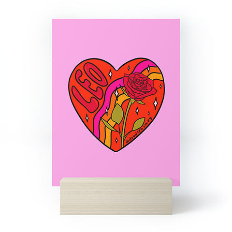 Doodle By Meg Leo Valentine Mini Art Print