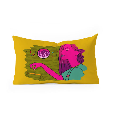 Doodle By Meg Libra Babe Oblong Throw Pillow