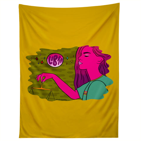 Doodle By Meg Libra Babe Tapestry