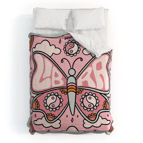 Doodle By Meg Libra Butterfly Comforter