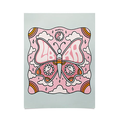 Doodle By Meg Libra Butterfly Poster