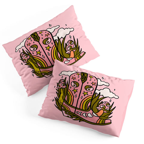 Doodle By Meg Libra Cowboy Boot Pillow Shams