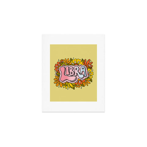 Doodle By Meg Libra Flowers Art Print