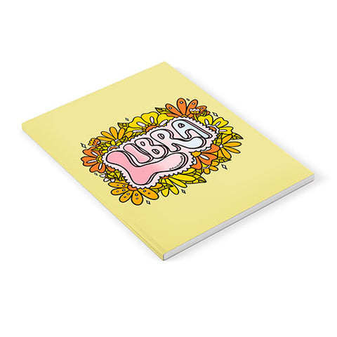 Doodle By Meg Libra Flowers Notebook