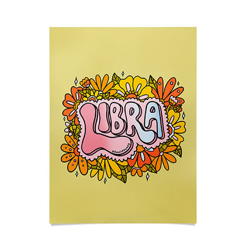 Doodle By Meg Libra Flowers Poster