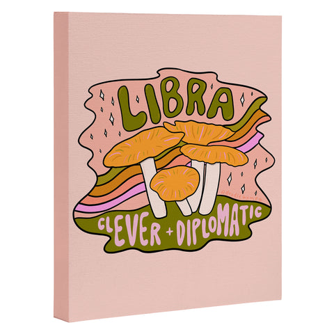 Doodle By Meg Libra Mushroom Art Canvas