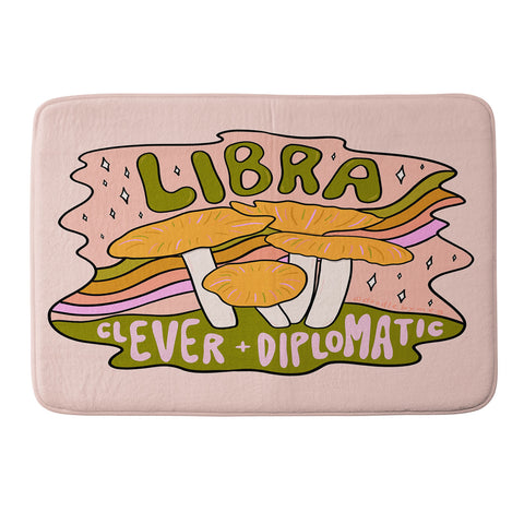 Doodle By Meg Libra Mushroom Memory Foam Bath Mat