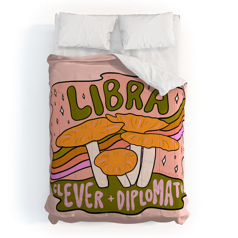 Doodle By Meg Libra Mushroom Comforter