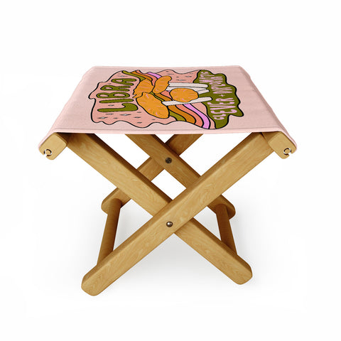 Doodle By Meg Libra Mushroom Folding Stool