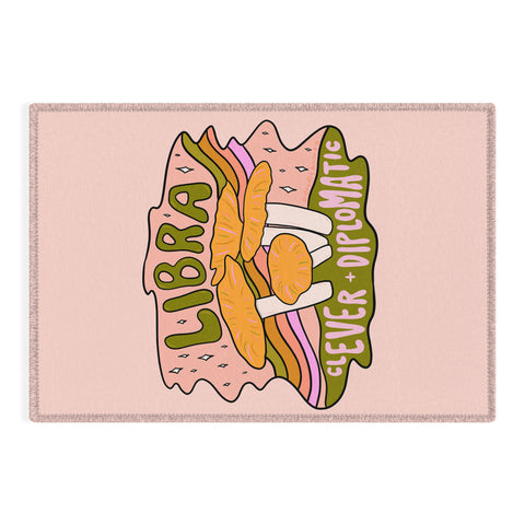 Doodle By Meg Libra Mushroom Outdoor Rug